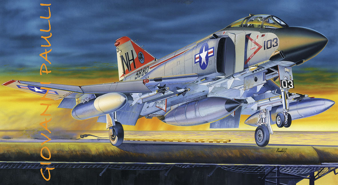 Mc Donnell F-4J Phantom