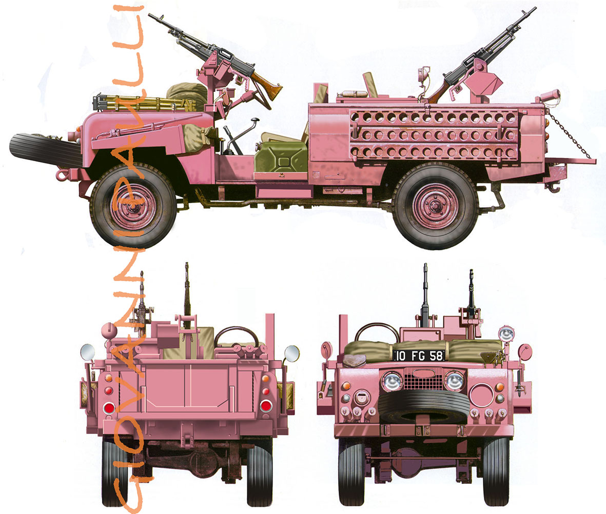 Land Rover pink panther