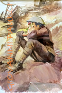 A brit soldier