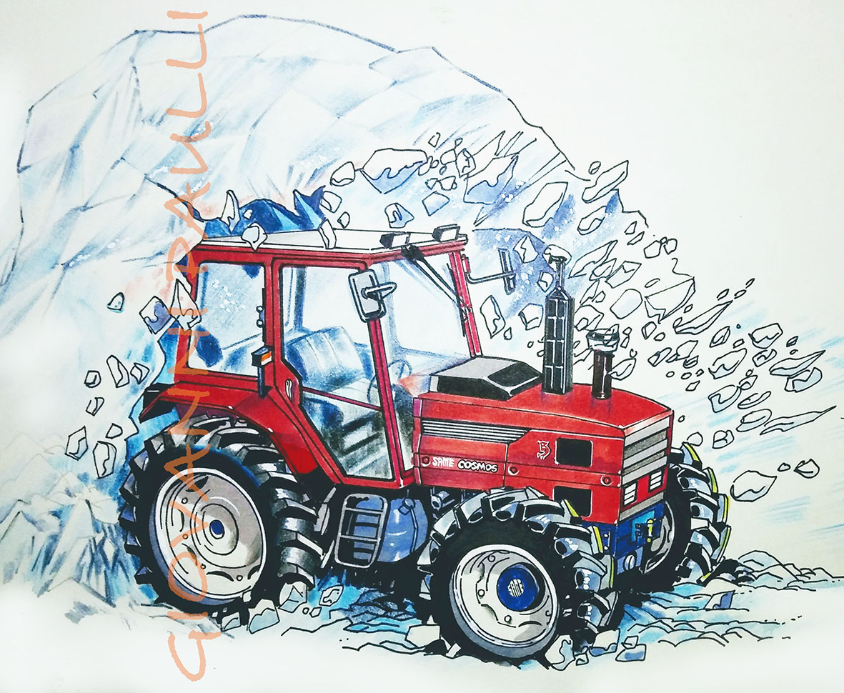 Farm tractor